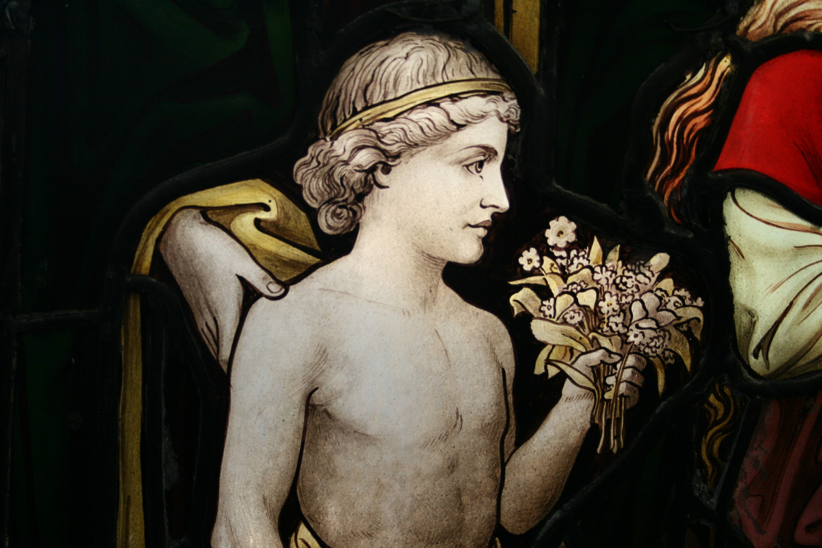 1 GOTHIC Stained Glass Window