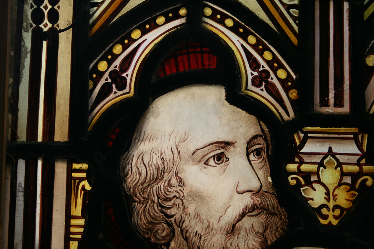 1 GOTHIC Stained Glass Window