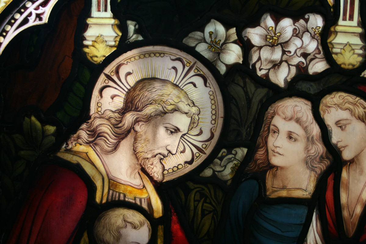 1 GOTHIC Stained Glass Window