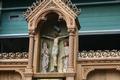 Altar style Gothic - style en Oak wood, France 19th century ( 1870 )