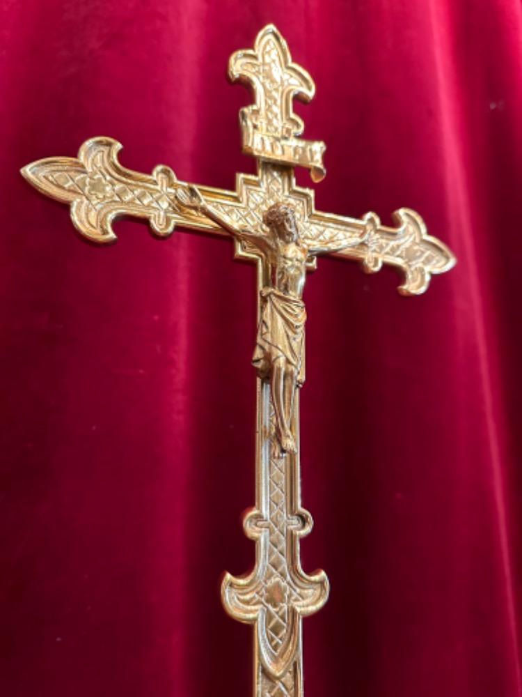 1 Gothic - Style Altar - Cross
