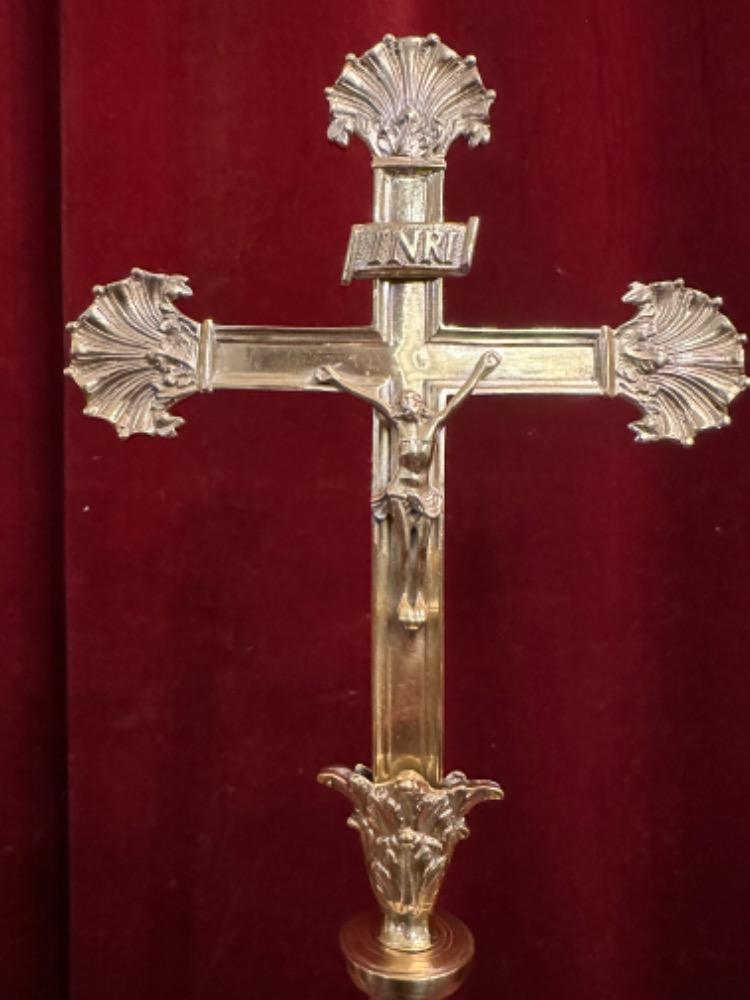 1 Gothic - Style Altar - Cross