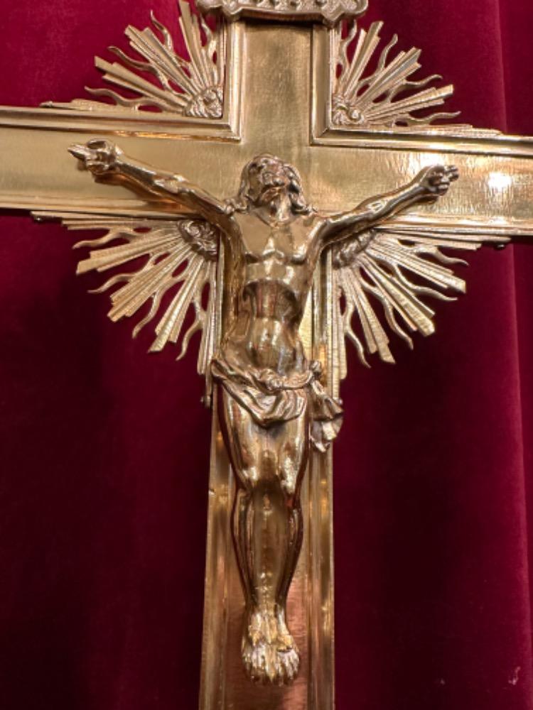 1 Gothic - Style Altar - Cross