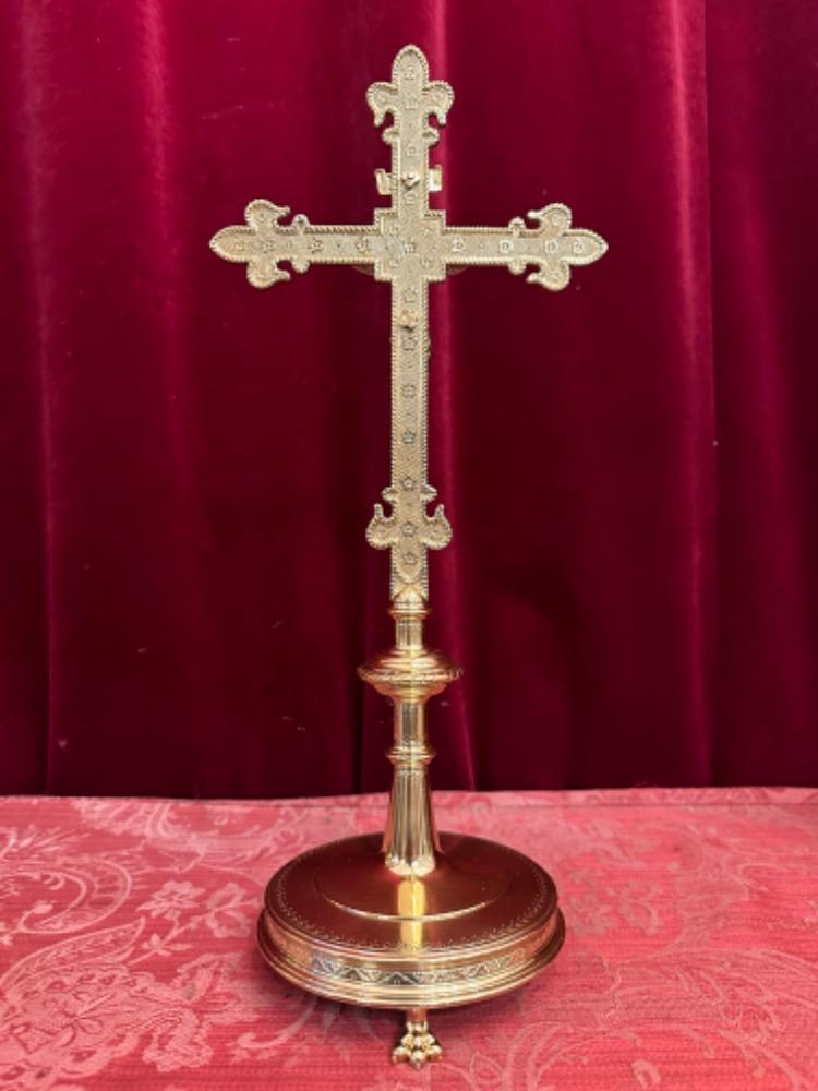 1 Gothic - Style Altar - Cross