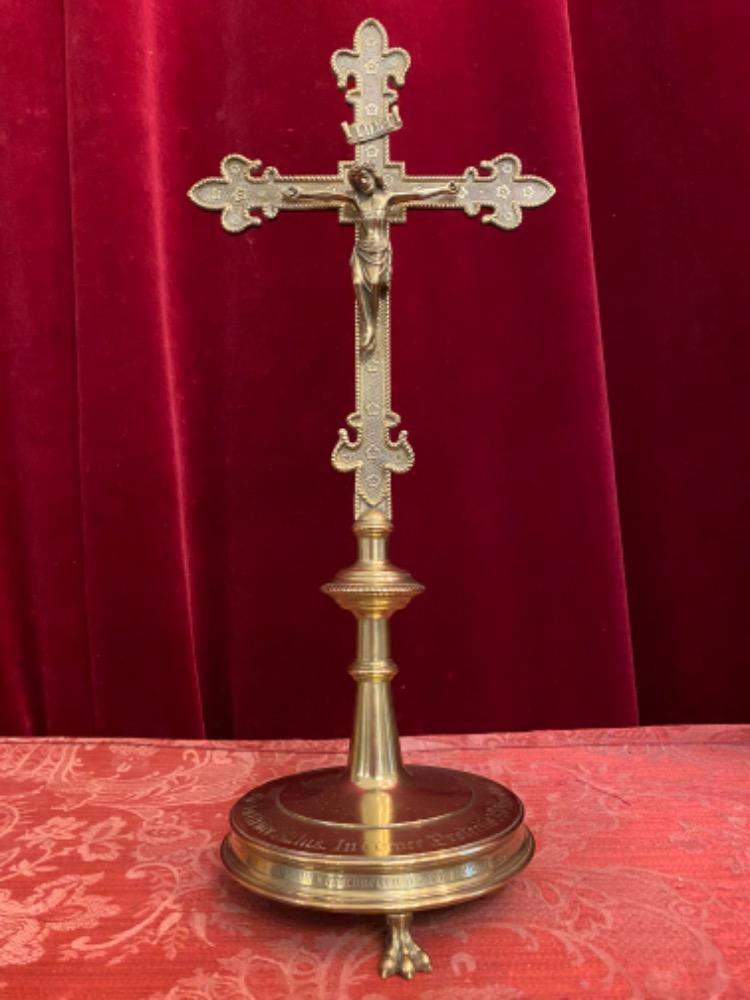 1 Gothic - style Altar - Cross
