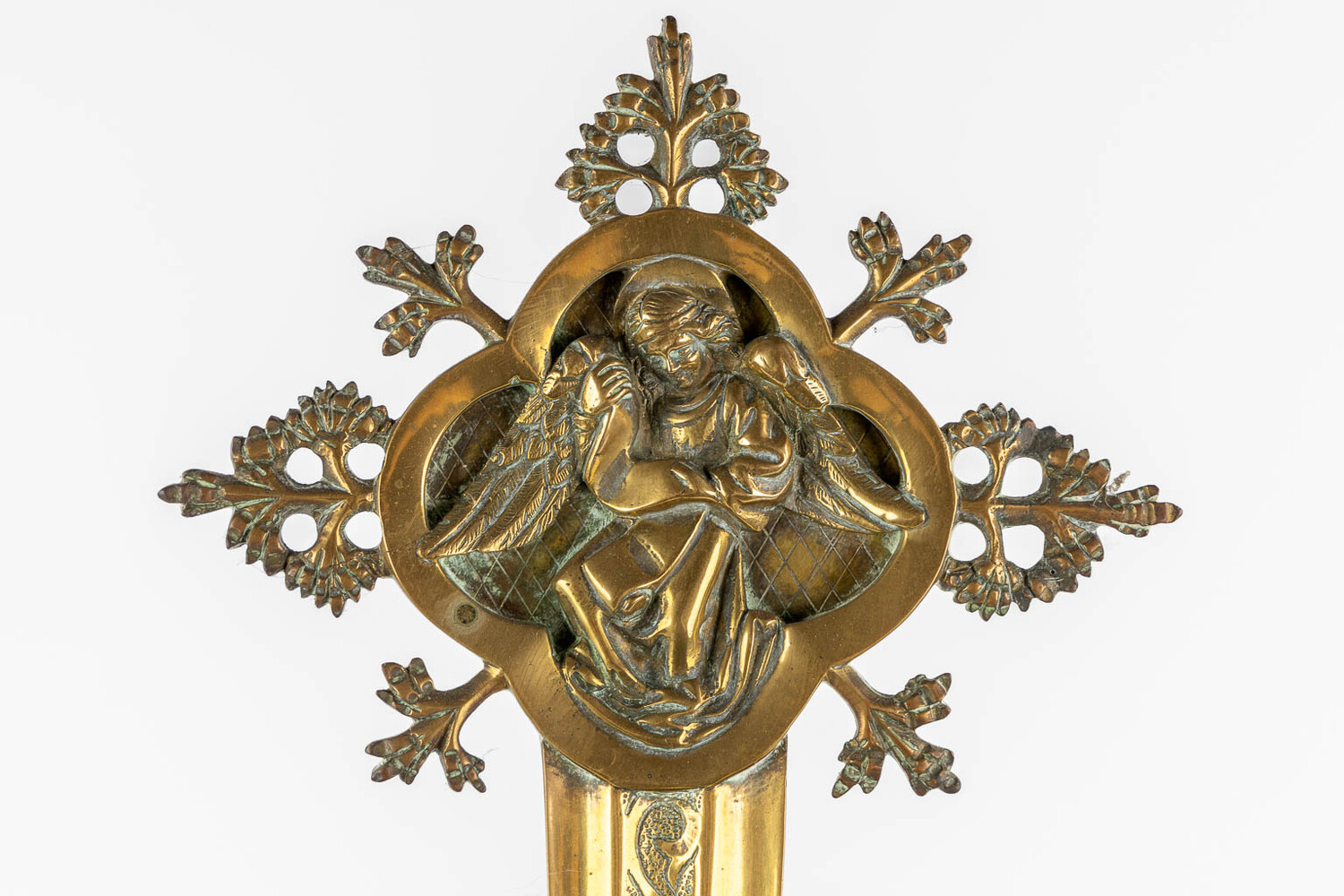 1 Gothic - Style Altar - Cross By : J. Van Roosmalen, Utrecht Netherlands