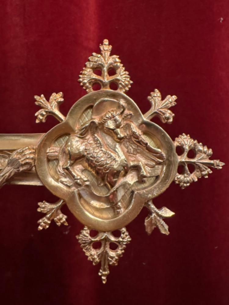 1 Gothic - Style Altar - Cross By : J. Van Roosmalen, Utrecht Netherlands