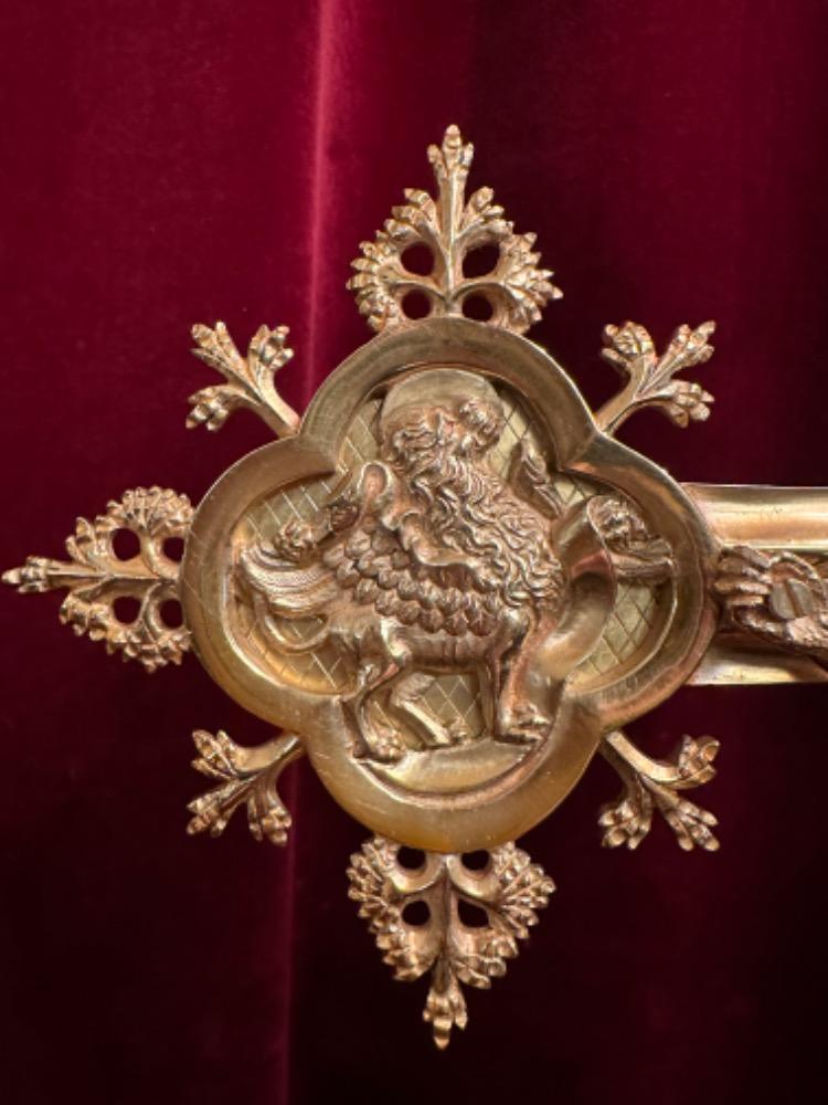 1 Gothic - Style Altar - Cross By : J. Van Roosmalen, Utrecht Netherlands