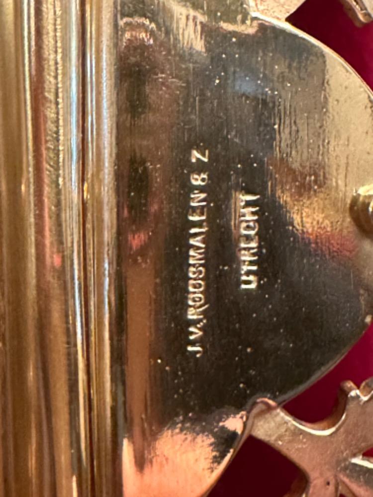 1 Gothic - Style Altar - Cross By : J. Van Roosmalen, Utrecht Netherlands