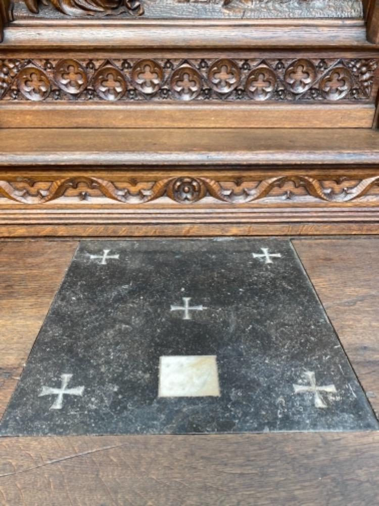 1 Gothic - Style Altar Our Lady Of Lourdes