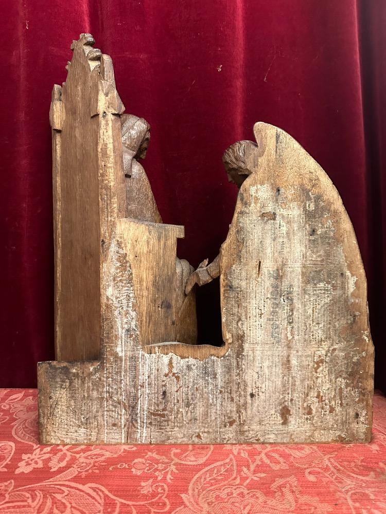 1 Gothic - Style Annunciation Relief
