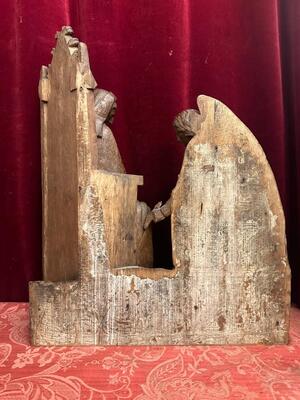 1 Gothic - Style Annunciation Relief
