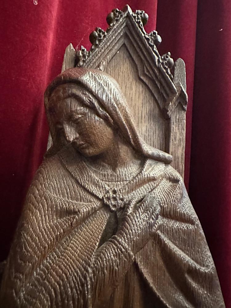 1 Gothic - Style Annunciation Relief