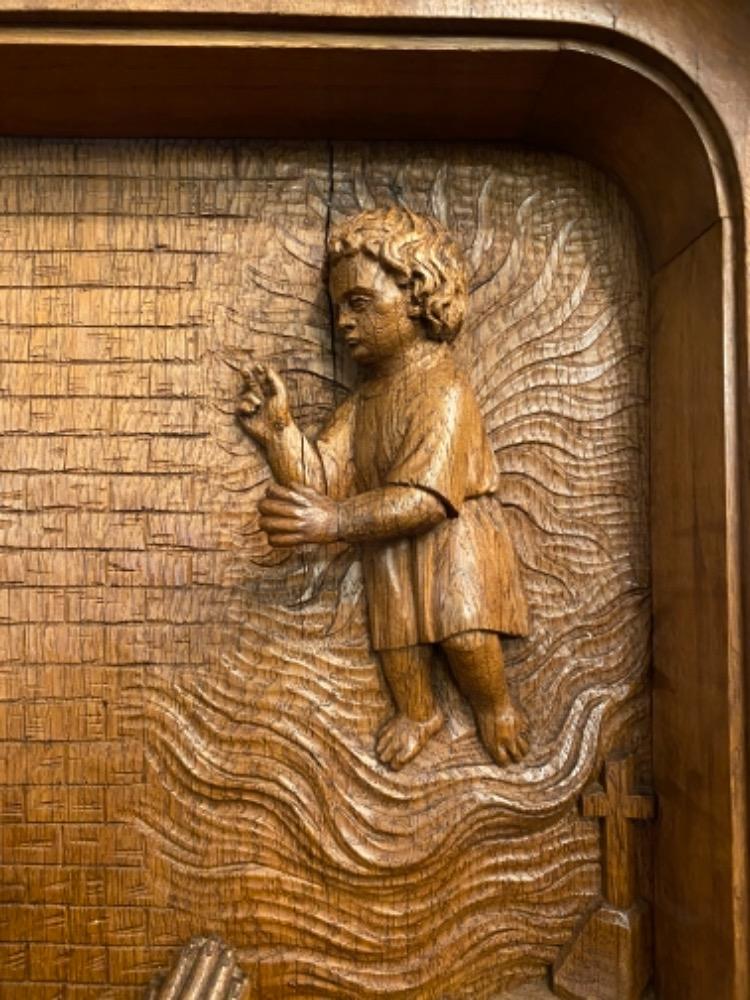 1 Gothic - Style Appearance Of The Child Jesus To St. Anthony Of Padua