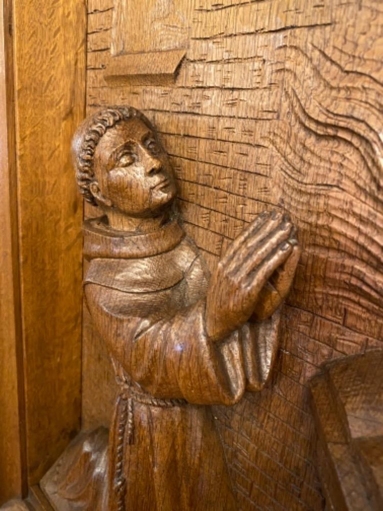 1 Gothic - Style Appearance Of The Child Jesus To St. Anthony Of Padua