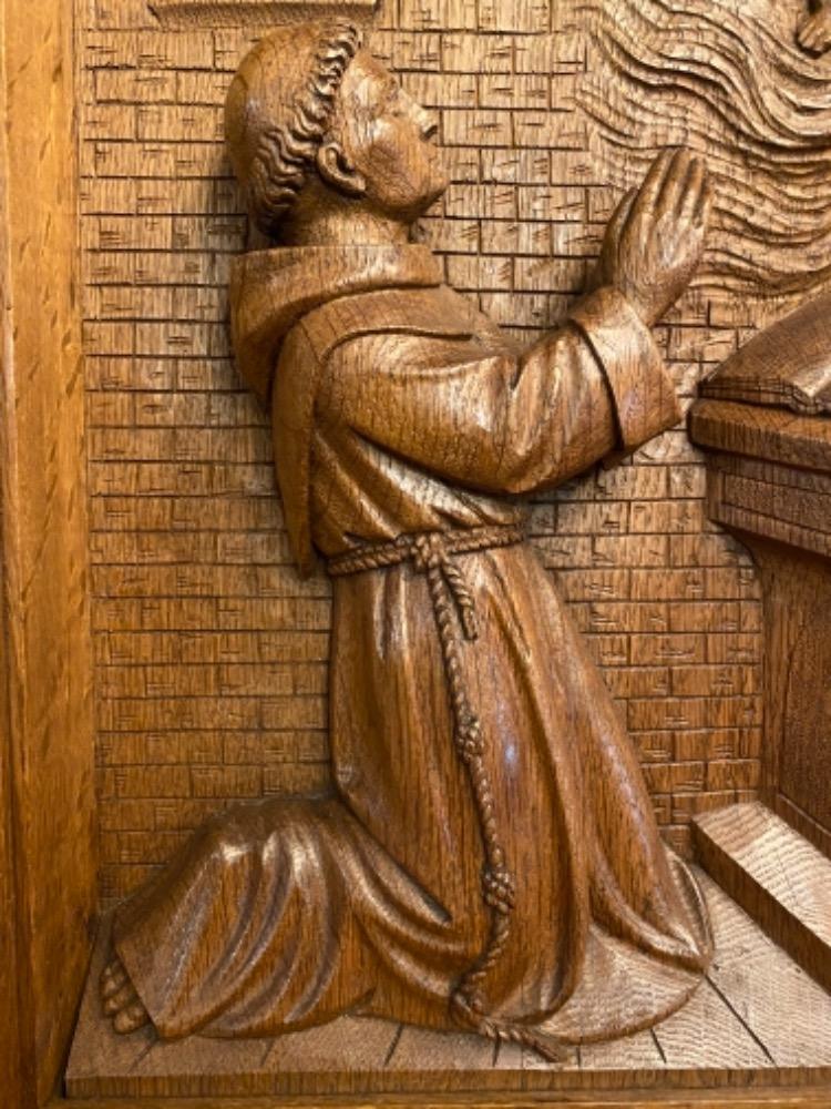 1 Gothic - Style Appearance Of The Child Jesus To St. Anthony Of Padua