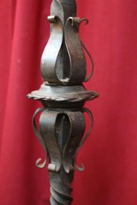 Bell style Gothic - Style en Hand forget - iron / Bronze Bell, Netherlands  20th century ( Anno 1920 )
