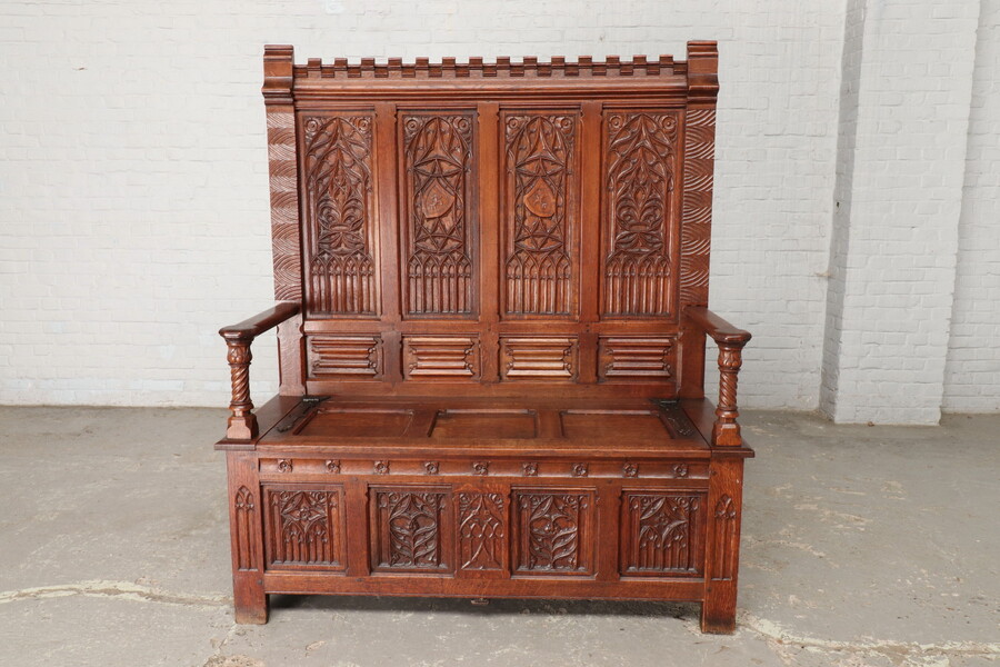 1 Gothic - Style Bench