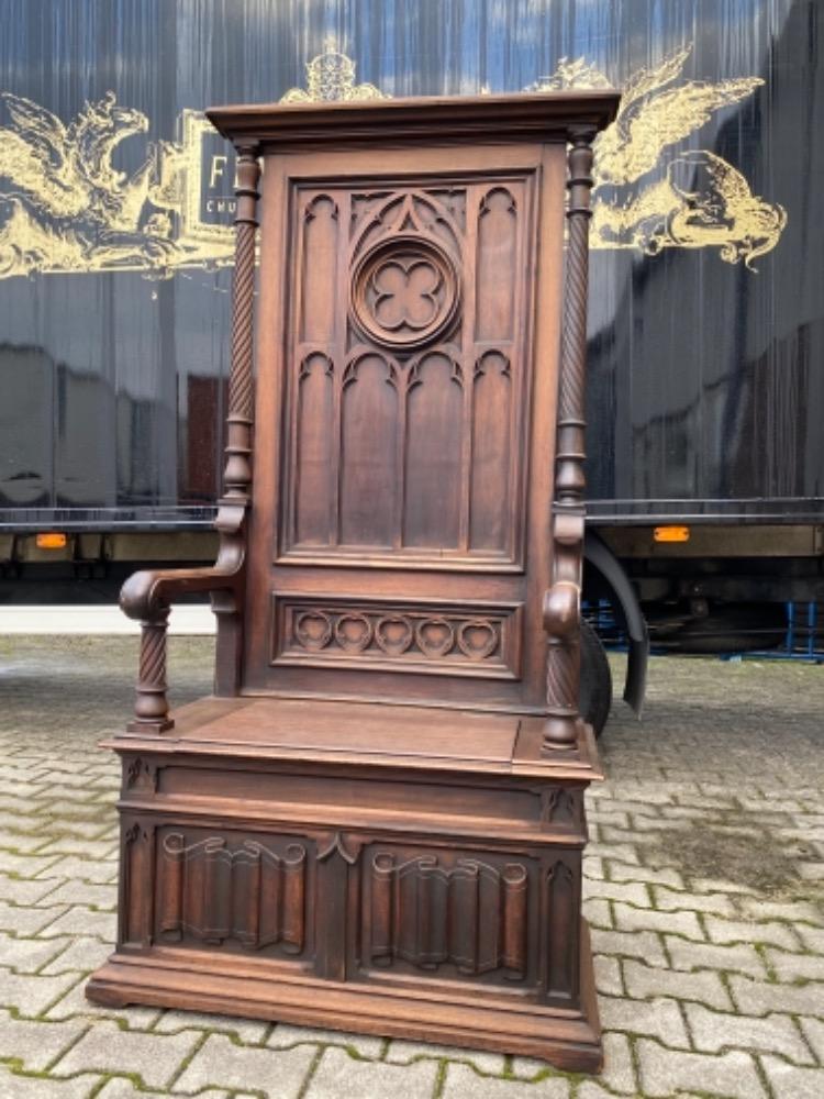 1 Gothic - Style Bishop Seat