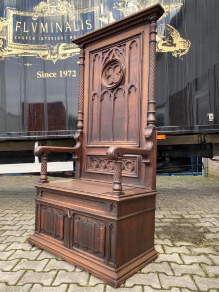 1 Gothic - Style Bishop Seat