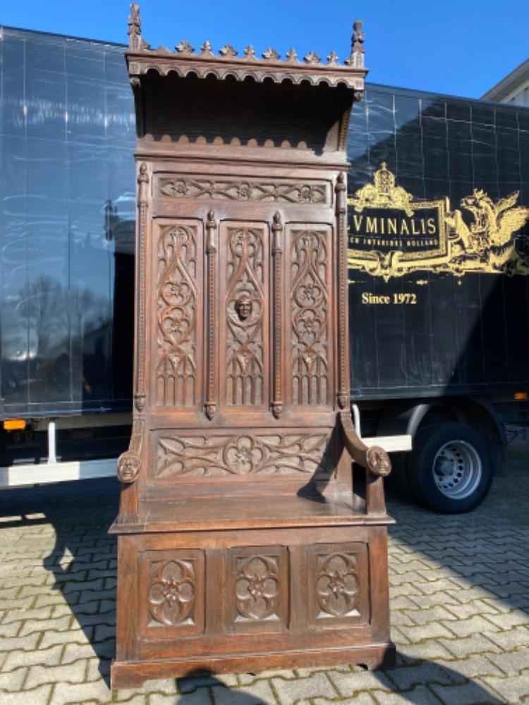 1 Gothic - style Bishop Seat