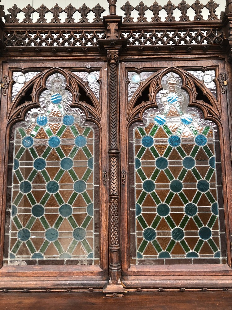 1 Gothic - style Bookcase