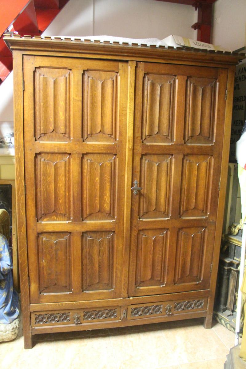 1 Gothic - style Cabinet