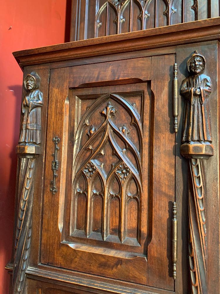 1 Gothic - style Cabinet
