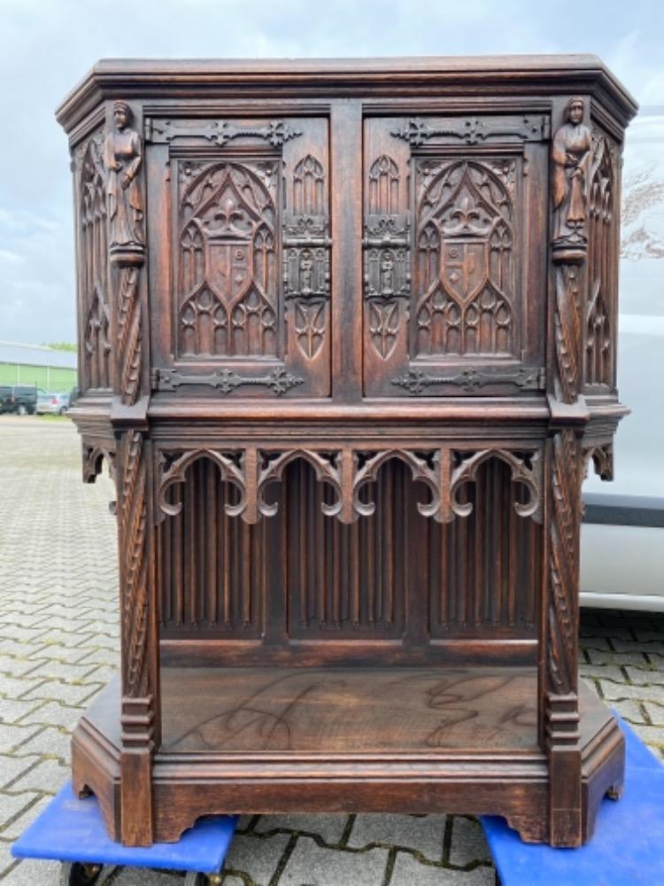 1 Gothic - style Cabinet