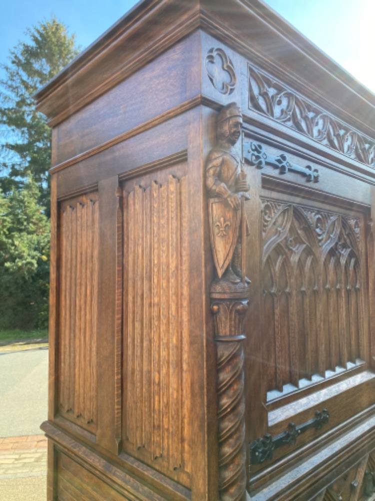 1 Gothic - style Cabinet
