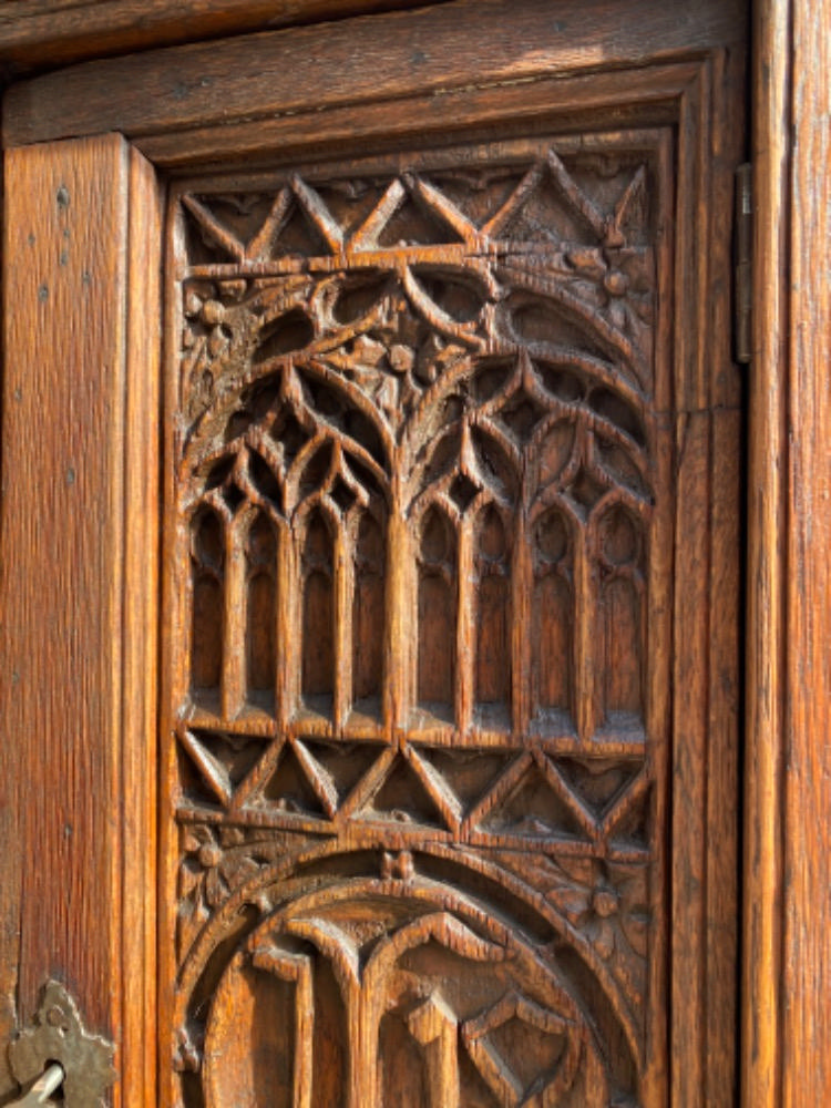 1 Gothic - style Cabinet