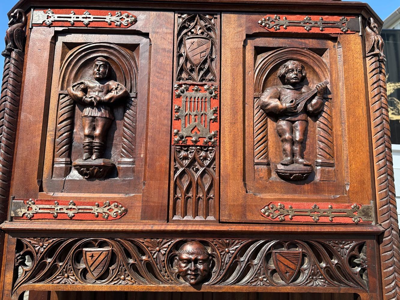 1 Gothic - Style Cabinet
