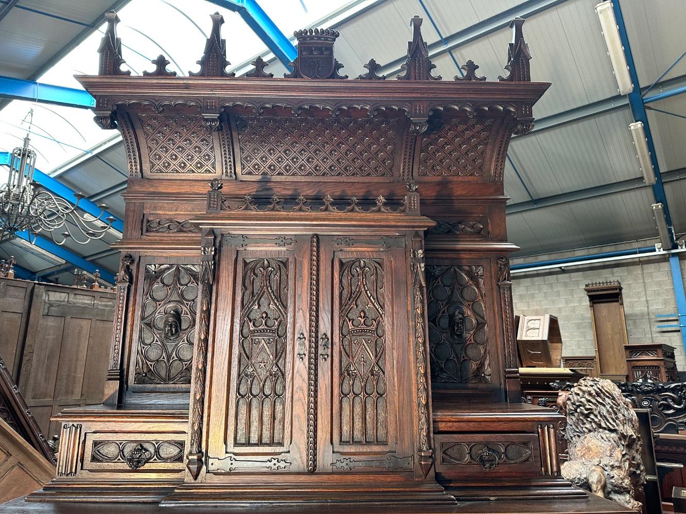 1 Gothic - Style Cabinet