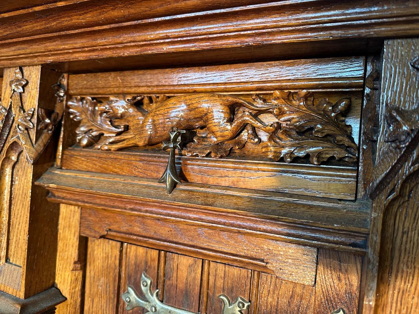 1 Gothic - Style Cabinet