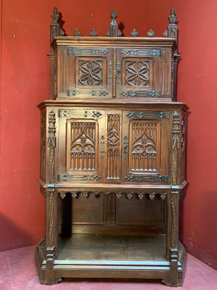 1 Gothic - style Cabinet