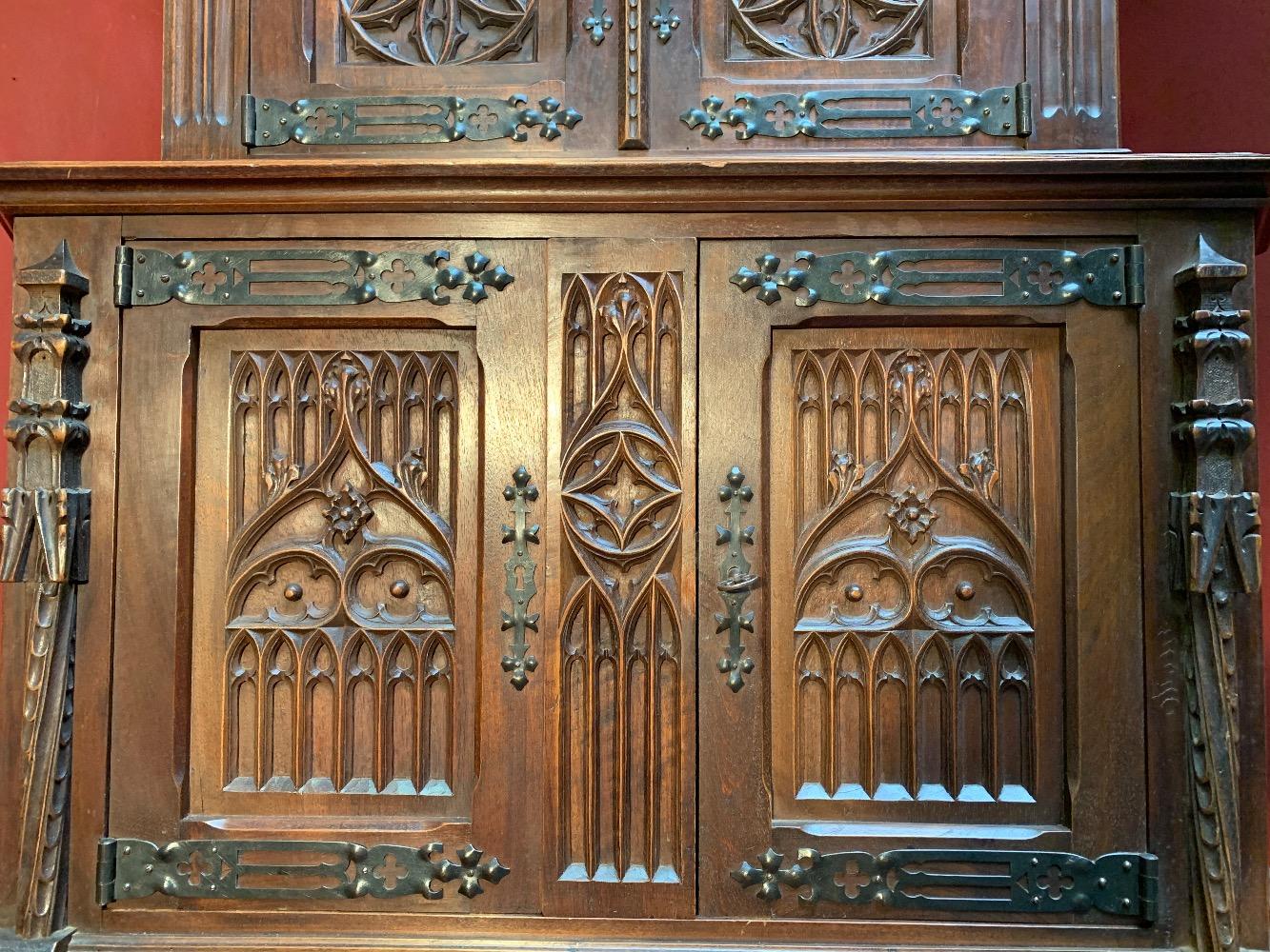 1 Gothic - style Cabinet