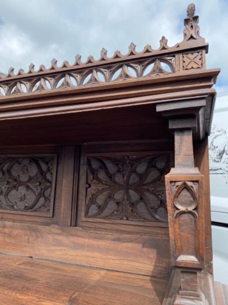 1 Gothic - style Cabinet / Dresser