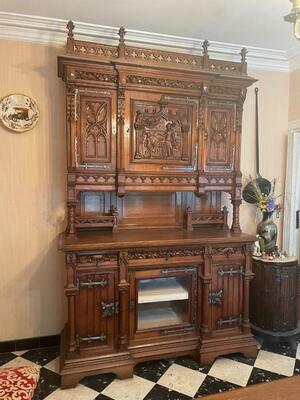 1 Gothic - Style Cabinet Expected !
