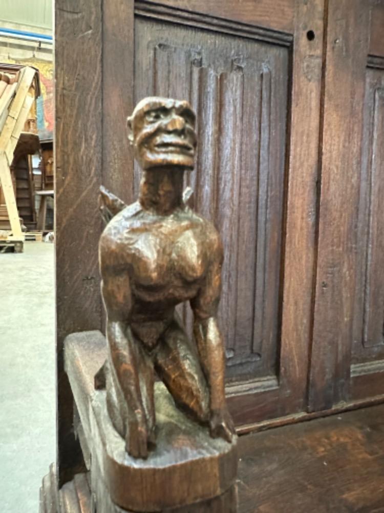 1 Gothic - Style Cabinet With Secred Space