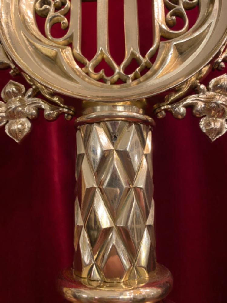 1 Gothic - style Candle Holder Measures Without Pin