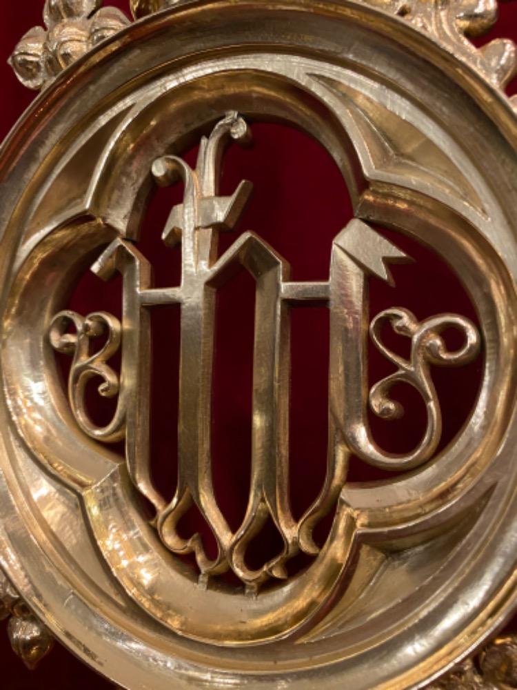 1 Gothic - style Candle Holder Measures Without Pin