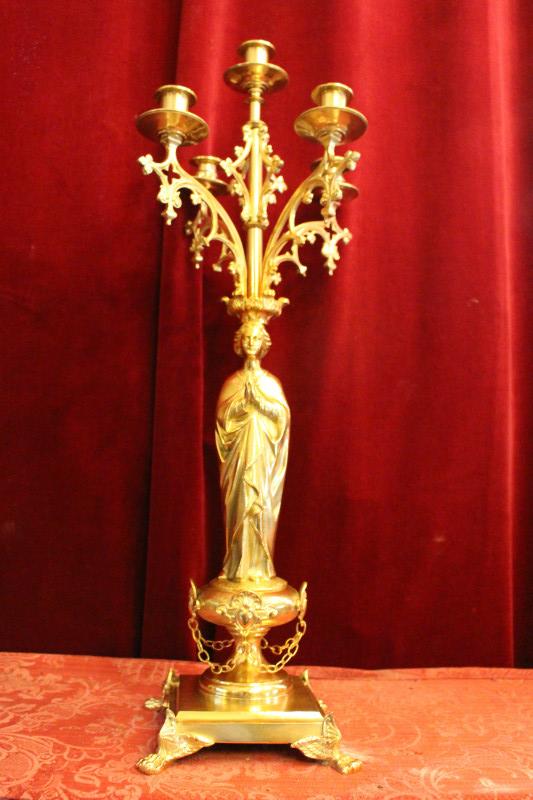1 Gothic - style Candle Stick