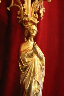 1 Gothic - style Candle Stick