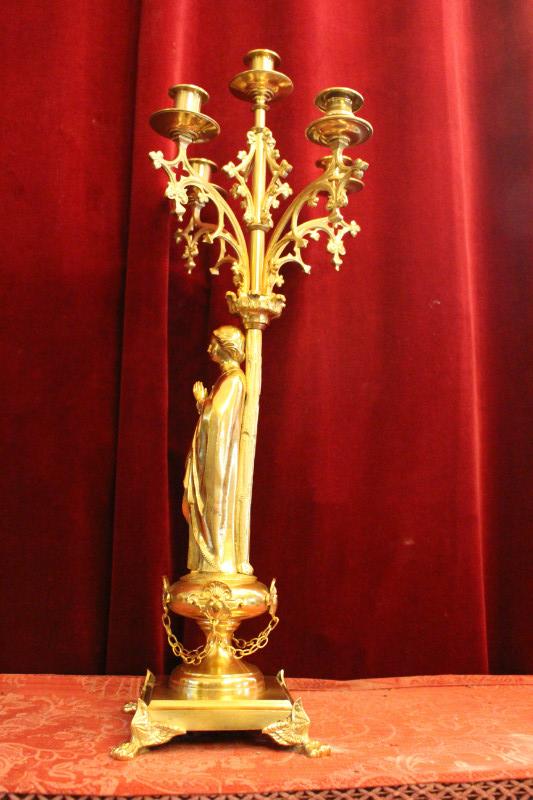 1 Gothic - style Candle Stick