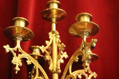 1 Gothic - style Candle Stick