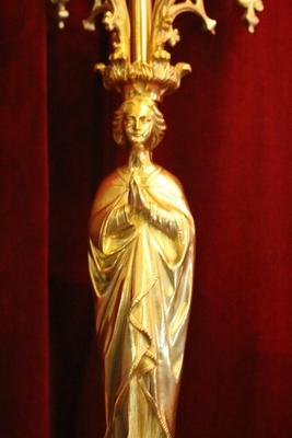 1 Gothic - style Candle Stick