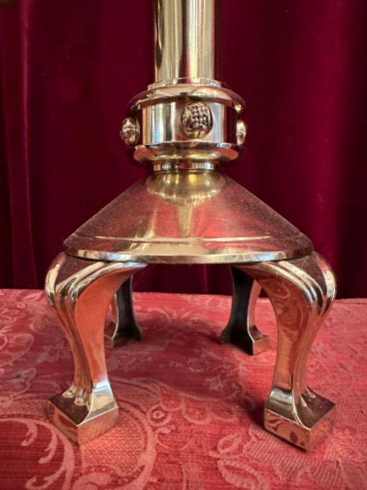 1 Gothic - Style Censer-Stand  Complete With Censer And Boat.