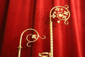 Censor Stands  style Gothic - Style en Brass / Bronze / Polished and Varnished, Belgium 19th century