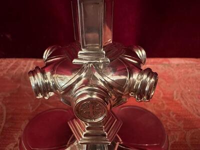 Chalice style Gothic - Style en Full - Silver, Belgium  19 th century