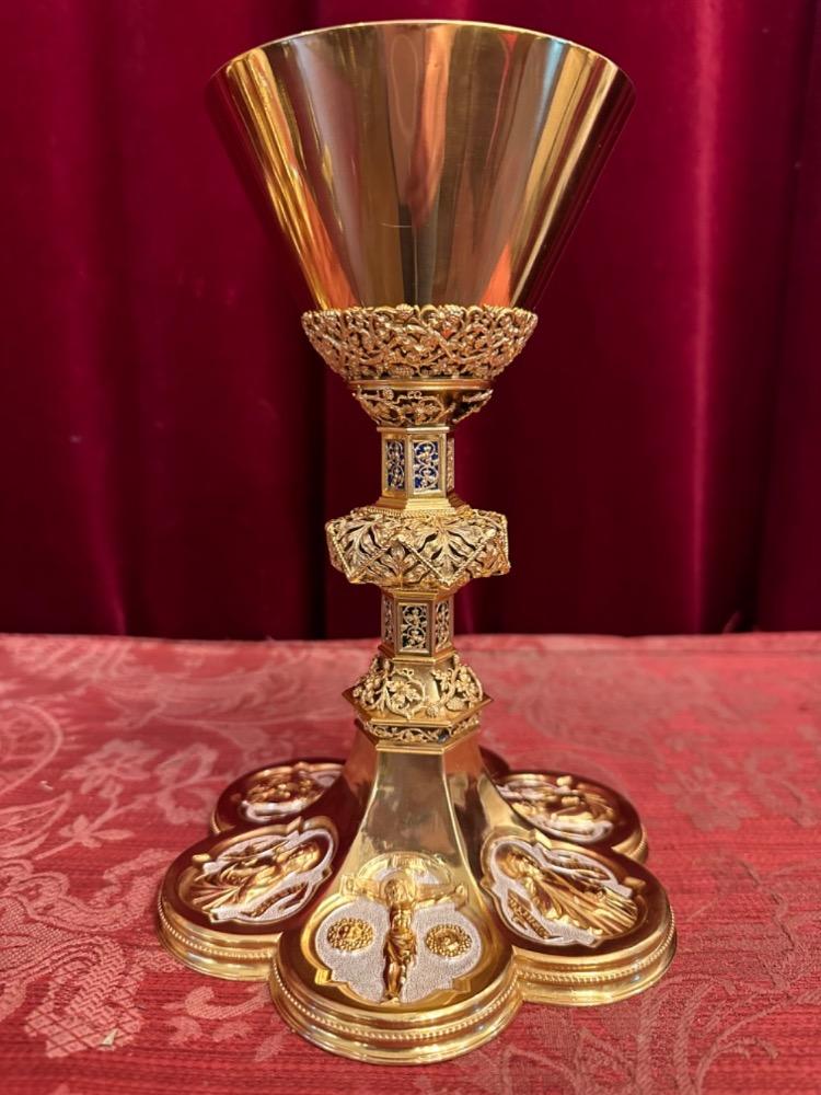 1 Gothic - Style Chalice Absolute Perfect Condition !